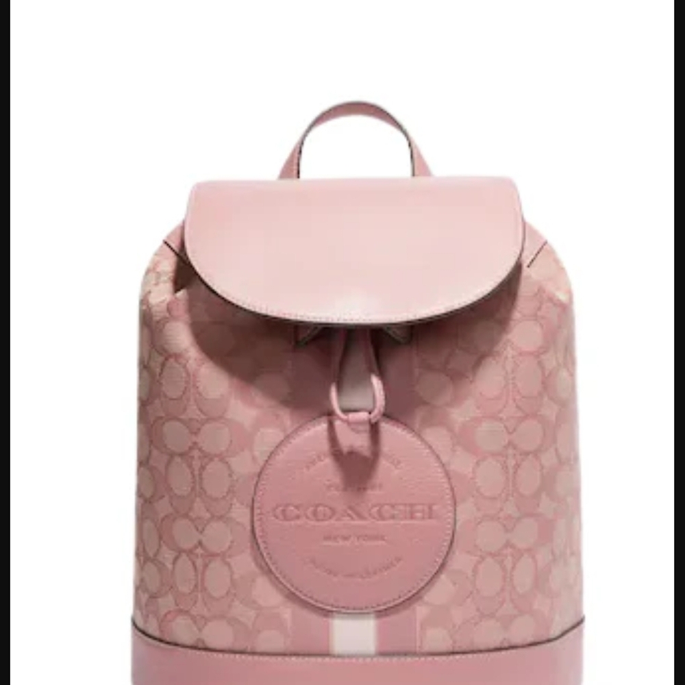 Coach Pink Signature Women's Backpack